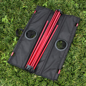 โต๊ะอลูมิเนียมอัลลอยด์พับได้กลางแจ้งแบบพกพาโต๊ะน้ำชาปิคนิคแคมป์ปิ้งขนาดเล็กขนาด 56x42x38 ซม. - Product Image 3