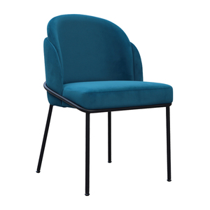 Sillas de Comedor Apilables de Alta Calidad, Elegantes <span class=keywords><strong>y</strong></span> Modernas, de Terciopelo, para Restaurantes de Lujo - Product Image 2