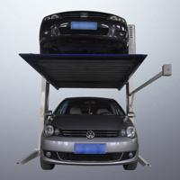 Elevador de Estacionamiento Eléctrico de Dos Postes TABITHA TTPP606, Certificado CE, 2700 kg, Motor de 2.2 kW, para Múltiples Vehículos