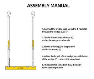 Bloc <span class=keywords><strong>de</strong></span> départ pour <span class=keywords><strong>la</strong></span> natation, coin <span class=keywords><strong>de</strong></span> départ pour le dos pour l'entraînement, accessoires <span class=keywords><strong>de</strong></span> <span class=keywords><strong>piscine</strong></span> pour l'athlétisme - Product Image 4
