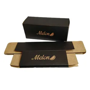 Переработанная жесткая коричневая крафт-бумага с индивидуальным логотипом, Упаковочная бумажная коробка для солнцезащитных очков