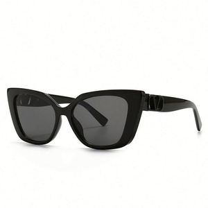 Nuevas Gafas de Sol de Moda Vintage 2020 para Hombre y Mujer, Montura Grande, Degradado, UV400, Ojo de Gato Negro - Product Image 2