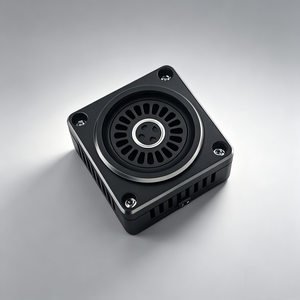 1.2G FPV Video Transmitter With Circular Vent Design Aluminum Body 1.2GHz 5W 9CH Long Range <b>Drones</b> <b>Accessories</b> - Product Image 1