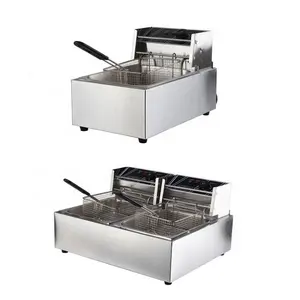 IndustrialGood Price Fried Pork Cracklings Griddle Deep Fryer Machine Food Continue pancake frying pan making Machine