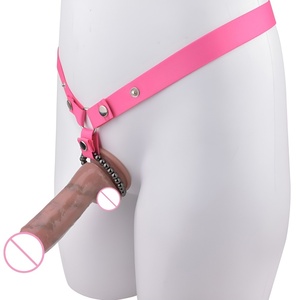 Anillo para Pene con Cadena de Bolas, Acero Inoxidable, Reduce la Sensibilidad del Glande, Estilo Joyas Doradas, Juguete Sexual para Hombres - Product Image 1