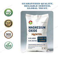 Poudre de magnésie légère brûlée à 75 % en gros, excellente coagulation pour plaques de magnésie extérieures