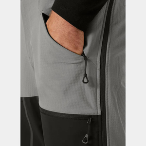 Pantalones con pechera Softshell para hombre, pantalones transpirables a prueba de viento, esquí de montaña, snowboard, ropa de invierno cálida para exteriores, venta al por mayor - Product Image 4