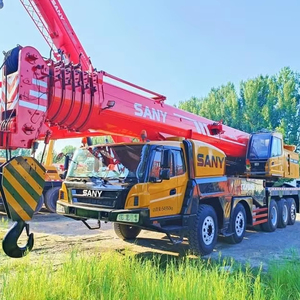 Grúa Móvil Hidráulica Sany Usada de 100 Toneladas, Económica, Lista para Diversas Tareas de Elevación en Construcción - Product Image 1