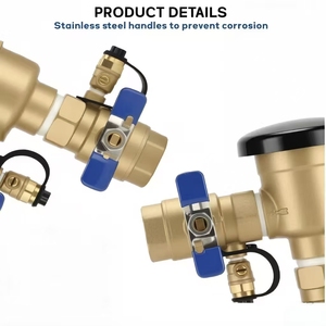 Valvola <span class=keywords><strong>di</strong></span> ritegno in ottone da 1 pollice per sistemi <span class=keywords><strong>di</strong></span> irrigazione e irrigatori, protezione anti-sifone - Product Image 5