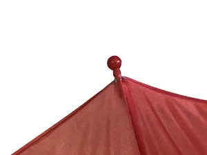 3D Crianças Princesa Guarda-chuva De Fibra De Vidro Guarda-chuva De Caráter Infantil Com Design De Moda Com Orelhas