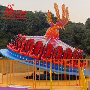 Atracción de Parque de Diversiones Fire <span class=keywords><strong>Phoenix</strong></span>, Plataforma Giratoria Voladora de Acero y Fibra de Vidrio para Jardín y <span class=keywords><strong>Aeropuerto</strong></span> - Product Image 2