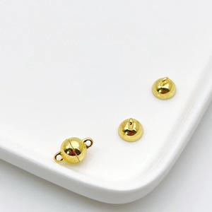 Accessoires de bricolage Boucle magnétique boule or Boucle magnétique ronde Boucle de couple Bracelet de collier Connexion Finition Boucle Modèle de couple - Product Image 4