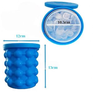 Cubo para Hacer Cubitos de Hielo con Tapa, Perfecto para Cócteles, Whisky y Bebidas Frías, Mantiene las Bebidas Frías, Reutilizable, de Grado Alimenticio - Product Image 3