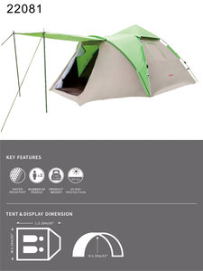 เสาไฟเบอร์กลาสกางออกอัตโนมัติเสาไฟเบอร์กลาสสำหรับเต็นท์เรือแคมป์ฤดูร้อน - Product Image 5