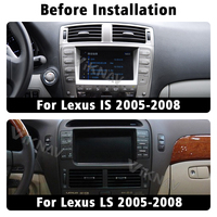 Nueva actualización de la Caja decodificadora Carplay para Lexus IS LS 2005-2008 Android Auto navegación GPS Linux reproductor Multimedia