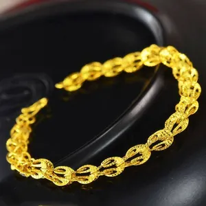 Moda para mujer All Match BraceletPlated 24K Gold Phoenix Tail Scale Bracelet Supply Wholesale