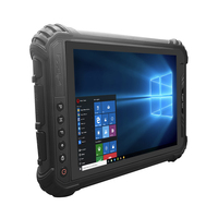 Tablet PC industri kasar layar sentuh, 4G 64GB Wifi 1000nits Windows IP67 8 inci dengan kamera