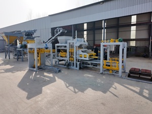 Machine à fabriquer des briques en béton à partir de cendres volantes QT4-15, machine à fabriquer des briques entièrement automatique, ligne de production de blocs - Product Image 3