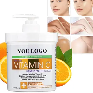 Bestseller Vitamin C Creme Gesichts creme Körper lotion Aufhellende feuchtigkeit spendende Falten entfernung Bleich creme