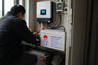 Batterie gel 12V 70Ah à décharge profonde, VRLA, sans entretien, pour stockage d'énergie solaire domestique et alimentation de secours UPS