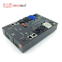 Probador de Cables Accuracy Pro Audio Support Power CON SPEAKON XLR DIN RCA BNC 3.5 JACK 6.35 JACK RJ45 RJ11