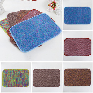 Alfombra de Chenilla para Piso, de Fibra de Poliéster, Antideslizante, para Baño, Sala de Estar, Entrada, Personalizada, Venta al Por Mayor - Product Image 1