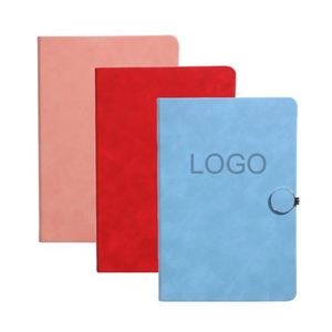 Libretas de Negocios Personalizables con Logotipo, Diario de Cuero PU A5, Agenda Magnética de Tapa Dura Hecha a Mano, 2025, 100 Hojas - Product Image 3