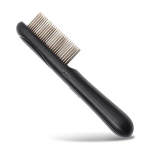 Brosse de massage <span class=keywords><strong>anti</strong></span>-puces 2 en 1 personnalisée, peigne électrique <span class=keywords><strong>anti</strong></span>-poux, éliminateur de poils pour chien et chat - Product Image 1