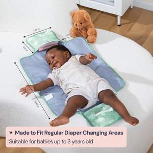 Free sample Wholesale Competitive Price Waterproof Custom Travel <b>Changing</b> <b>Mat</b> Portable Diaper <b>Changing</b> Pad for <b>Baby</b> - Product Image 6
