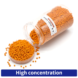 Cam sáng tổng thể hàng loạt 30-50% sắc tố màu cam masterbatch hạt nhựa - Product Image 3