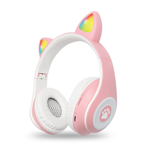 Tai Nghe Không Dây Màu Mới Tai Nghe & Tai Mèo Bluetooth Không Dây Bluetooth V5.0 Âm Trầm Stereo Mạnh Mẽ - Product Image 2