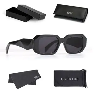 Óculos de sol feito de acetato, óculos de sol feminino polarizado com logotipo personalizado, luxuoso e famoso, com lentes de acetato