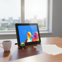 Tablette PC tout-en-un Android de bureau à écran tactile de 10,1 pouces, prix d'usine, avec PoE, montage mural, Wi-Fi intégré, haut-parleurs