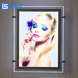 Imán de Pared de Cristal, Caja de Luz Personalizada, Acrílico Retroiluminado, Ultra Delgado, Antipolvo, Lámpara para <span class=keywords><strong>Cuadros</strong></span>, Póster, Foto, LED, 10000 Lúmenes - Product Image 2