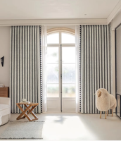 Tissu Jacquard Brocart 100% Acrylique Motif Géométrique Abstrait Moderne Simple Résistant à l'usure Lourd Haut de gamme pour la Maison