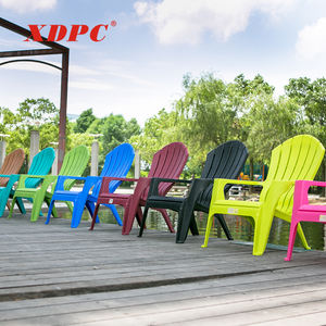 ラウンジチェアモダンなデザインの白いプラスチック製レジャーアーム - Product Image 4