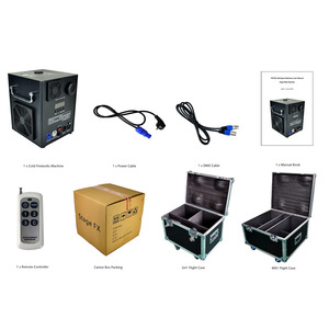 Nueva Máquina Electrónica de Chispas Frías CE Mini de 500W con Efecto Especial, Linterna de Estrellas, Chorro de Flores, Fuente Dorada para Fiestas <span class=keywords><strong>y</strong></span> Bodas - Product Image 6