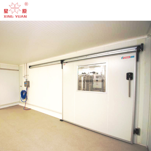 Prix usine Fabricant Fournisseur 150mm pu sandwich marcher dans la porte de la chambre froide Porte coulissante - Product Image 2