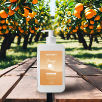 Gel Douche Parfumé aux Herbes Florales de Luxe Vitanim C 400ml, Nettoyant Corporel à la Fleur d'Oranger, Extrait de Plantes, Blanchissant et Hydratant