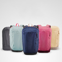 Sac à dos unisexe imperméable en nylon de style nouveau, fermeture éclair légère, capacité de 20 L, pour étudiants, voyages scolaires, sports, style coréen