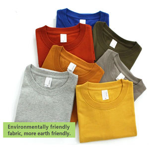 T-shirts en coton tricoté 100 % de haute qualité pour hommes, personnalisables avec logo, doux, grandes tailles, infroissables, respirants et écologiques – Vente en gros - Product Image 5