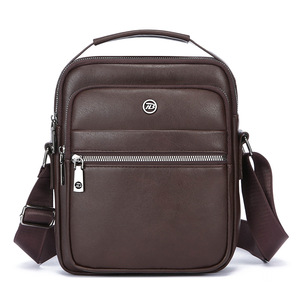 Nouvelle mode, sac à bandoulière en cuir PU, petit sac à bandoulière, sac messager en cuir pour homme, usage quotidien - Product Image 3