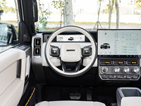 Pabrikan untuk ICAR V23 RHD dan LHD  Layar Instrumen Ganda Terintegrasi Tombol Fisik Terpadu Status Kendaraan Digital