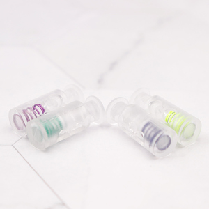 Nhựa Hình Trụ Dây Giày Đàn Hồi Điều Chỉnh Đôi Lỗ Mùa Xuân Khóa 9*24Mm Drawstrings Hoodie Dây Tự Làm Sneaker - Product Image 2