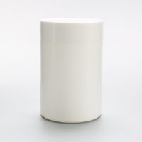 Flacon de pilules en plastique opaque blanc HDPE PET à large ouverture, conteneur de capsules en plastique, 15cc-300cc, d'origine usine