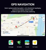 Autoradio Android 16 6,86 pouces avec écran tactile Bluetooth pour Fiat 500 2007-2015, CarPlay sans fil, GPS, double USB, WiFi, RDS