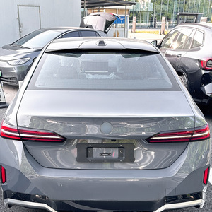 Bmw Rear Spoiler Blade Style Piano Black Carbon Fiber Texture Trunk Wing For 5 Series I5 G60 2024+ - Product Image 2