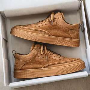 Nouvelles chaussures de skate rétro décontractées pour hommes, à lacets, bout fermé, en maille souple, pour la marche et la course - Product Image 1