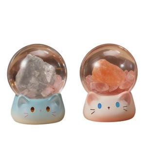 Figuras de Cristal Sorpresa de Yu Mo Craft, Mini Adorno de Gato, Regalo para Decoración del Hogar, Juguete Coleccionable - Product Image 5