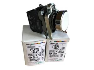 เทเลมาคานิค XB4BA15 ปุ่มกดสปริงรีเทิร์นสีขาว 22 มม. 1NO1NC IP66 - Product Image 6